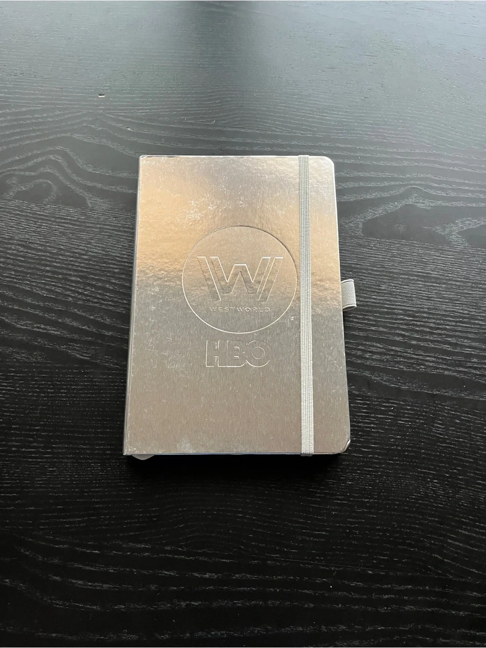 HBO Westworld Reflective Silver Journal Notebook Journalbooks Promo